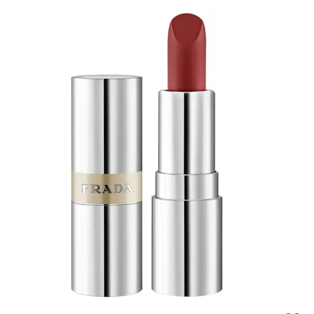 Prada Monochrome Lipstick B02 Quartz Nude Pink - Picture 5 of 8